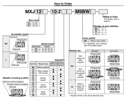 Air Slide Table MXJ Series MXJ12-20ZN