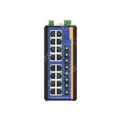 [100 Gigabit 4 Optical 16 Electrical] Ring Network Management Industrial Switch