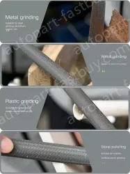 Fine-toothed square file 12 inches with a total length of 430mm