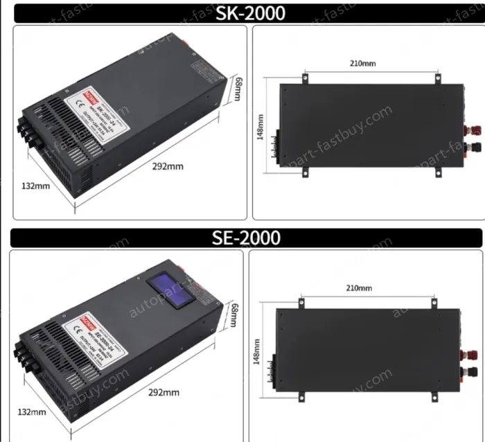 High-power switching power supply 2000W 80V