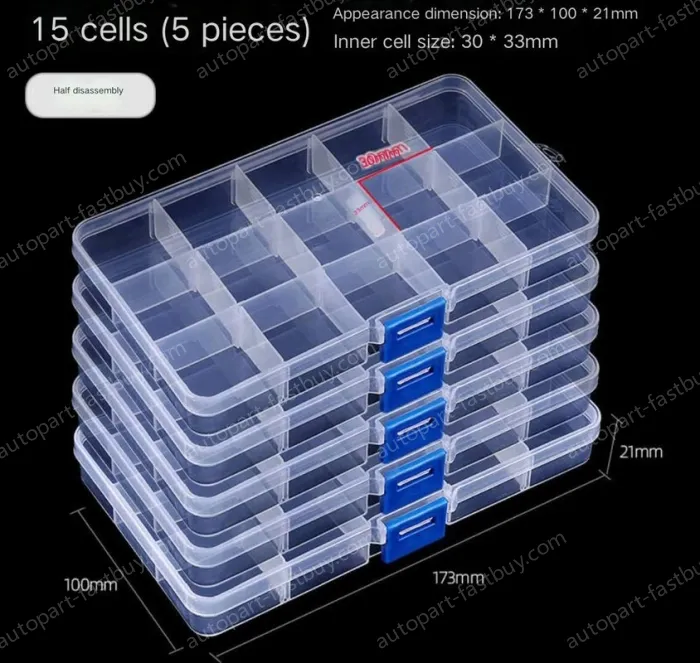 5 pcs. 15 cells of thickener