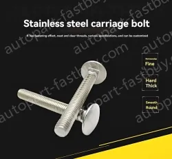 Big head carriage bolt M6*120