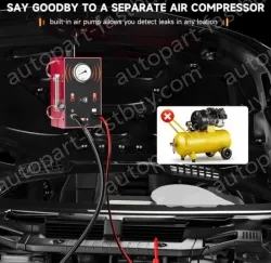 ANCEL S300 Automotive Smoke Leakage Instrument 12V Smoke Generator EVAP Pipeline Leakage Location Analyzer