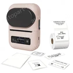 Portable label machine BQ262 (pink)