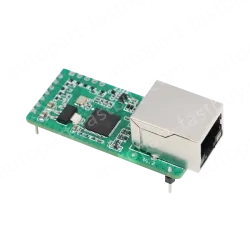 Low-cost serial-to-Ethernet module