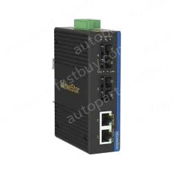 2 Ports 100M F(x) + 2 Ports 10/100M T(x) Din-Rail Unmanaged Industrial Ethernet Switch