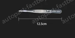 Stainless steel tweezers Straight round head (304 models) 12.5cm