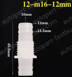 8-M16-12-Feed-through plastic connectors