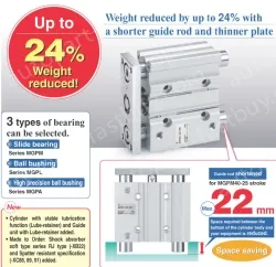 Compact Guide Cylinder MGP Series MGPM100-175Z