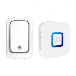 Long distance battery free self generating wireless doorbell, no need for punching or wiring, can set partition ringtones