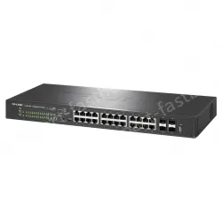 28 port 10 Gigabit on-network managed PoE switches