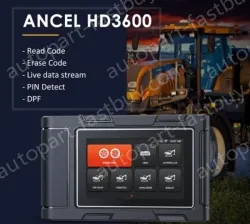 ANCEL HD3600 Heavy Truck Diagnostic Tool Construction Machinery Reading Card