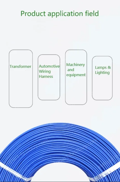 Transformer lines 24AWG Red