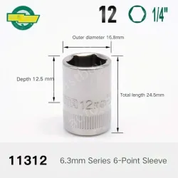 Xiaofei-12mm-6.3mm series 1/4-11312