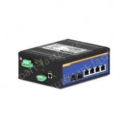 [Gigabit 2 Optical 4 Electrical] Ring Network Management Industrial Switch