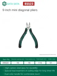5 inch diagonal pliers 05522