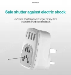 Universal to EU plug adapter KRSAP-WLH010329