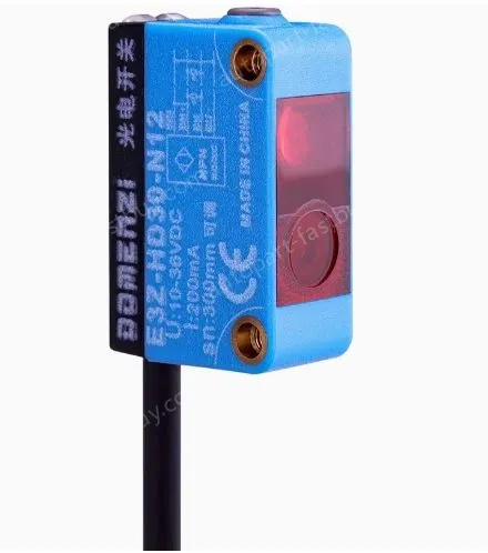 Laser infrared photoelectric switch sensor 10-30VDC Detection distance 0-30cm E3FA-DN50