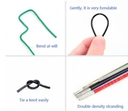 Teflon Wire Cable 22AWG Red 19 cores