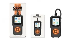 Black red V318 Automobile fault detector engine detection tool