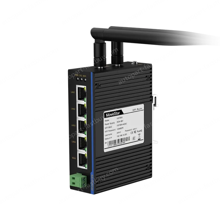 5 Ports Din-Rail Industrial WIFI Wireless Router