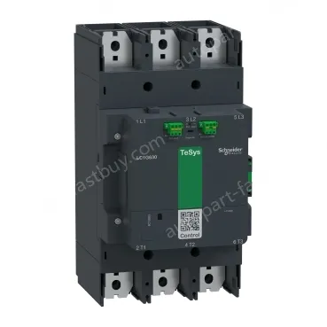 LC1G630LSEA Contactor, high power, TeSys Giga, advanced version, AC-3, <= 440V, 630A, 3 pole/NO, 200-500VAC/DC coil
