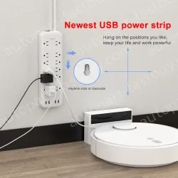 New Design 12 AC Outlets Surge Protector Power Strip
