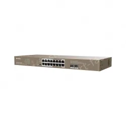 16GE+2SFP Ethernet Switch With 16-Port PoE