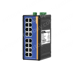 [100 Gigabit 16 Port] ring network management industrial switch