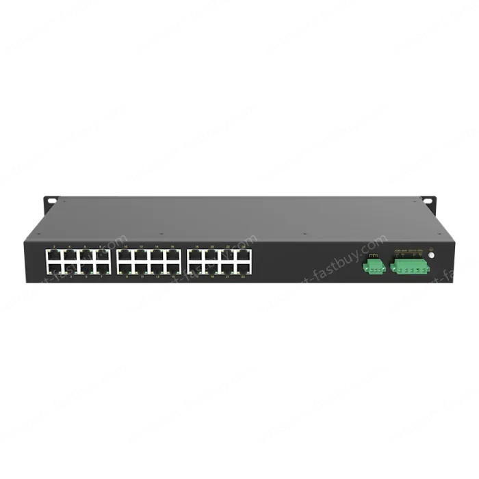 24 Ports 10/100M T(x) Rack-mount Unmanaged Industrial Ethernet Switch