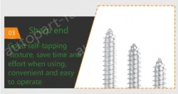 Flathead Cross M3*25