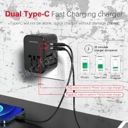 20W PD fast charger travel adapter