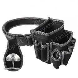 Waist bag + extra-thick waist belt + metal hanging