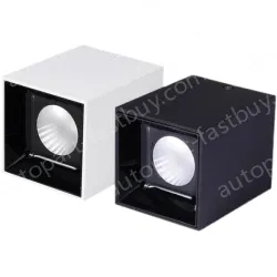 Surface-mounted square cob spotlights 30W