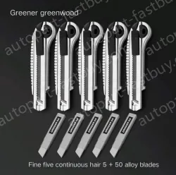 5 pieces of high-quality five consecutive shots + 55 alloy blades