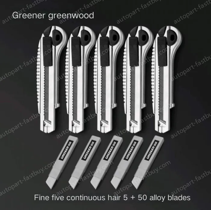 5 pieces of high-quality five consecutive shots + 55 alloy blades