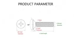 Electronic screws M1.6*6