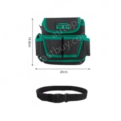 Multi-slip belt bag with lid (thickened anti-abrasion belt)