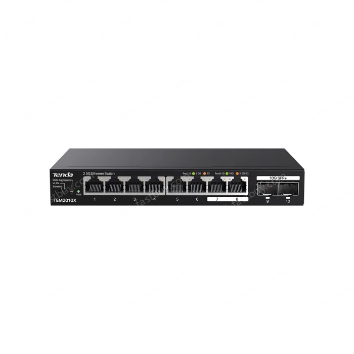 8-Port 2.5G Ethernet Switch With 2*10G SFP+ Slots
