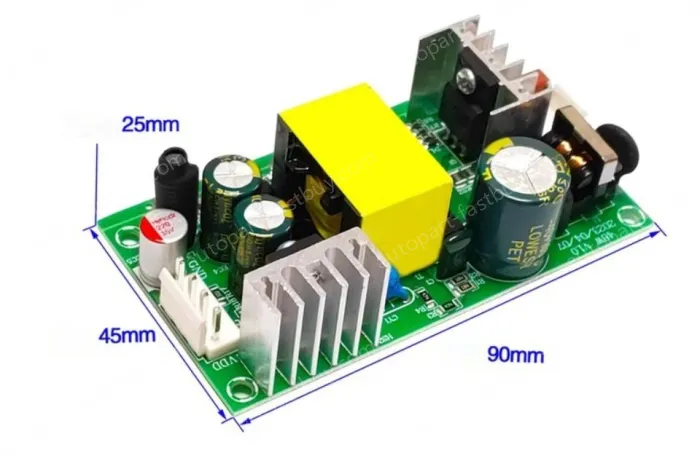 Small, safe isolated, regulated power supply switching power supply module 24V2A