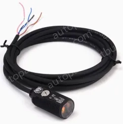 Domenzi Cable type Diffuse reflection photoelectric switch,10-30VDC 3-wire proximity switch E3FA-DN50