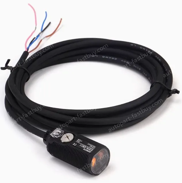 M12 plug-in type Diffuse reflection photoelectric switch,10-30VDC 3-wire proximity switch E3FA-DN23