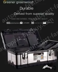 Flagship 17-inch stainless steel tool box