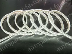 120 beads without wireless double oblique row white + yellow + medium light strip 3 colors