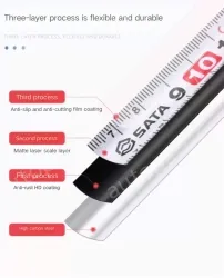 ABS drop resistance - 10 m - ruler width 25mm-91317A