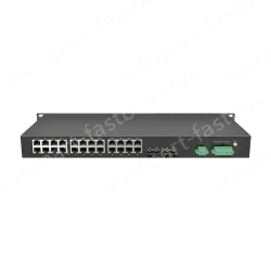 2 Ports 100M FX + 24 Ports 10/100M RJ45 Rack-mount Managed Industrial Ethernet Switch