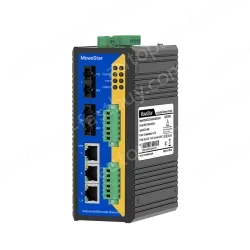 [100 Gigabit 2 Optical 3 Electrical] 2 Serial Port Ring Network Management Industrial Switch