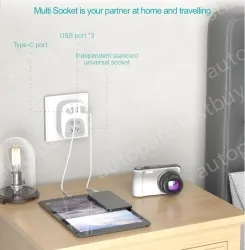 Universal to UK plug adapter KRSAP-WLH010330