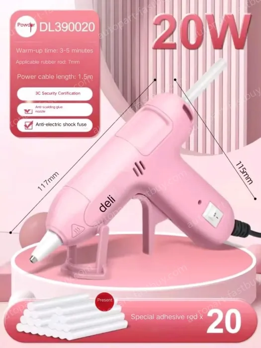 20W children's powder glue gun + 20 glue sticks