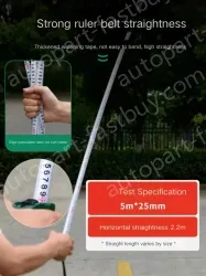 ABS drop resistance -7.5 m-ruler width 25mm-91316A